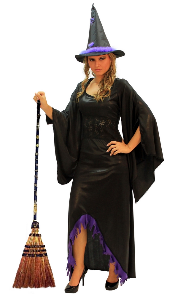Fantasia halloween feminina bruxa