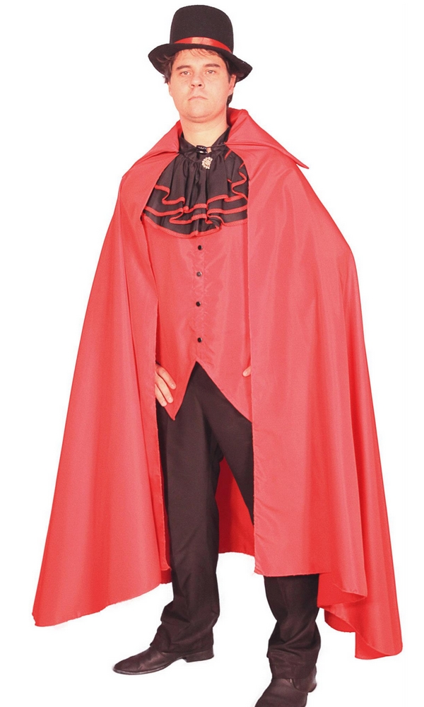 Fantasia Vampiro Masculina de Halloween Com Capa