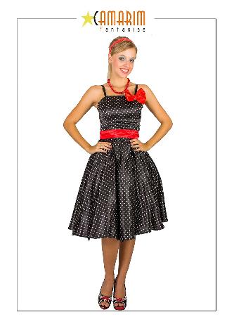 Anos 60 Preto e Vermelho