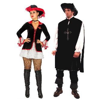 Piratas - masculino colete e feminino vestido e corpete - Camarim - Aluguel  de Fantasias
