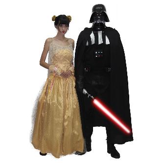 Padm Amidala (Floral) e Darth Vader