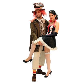 Chapeleiro Maluco e Rainha de Copas