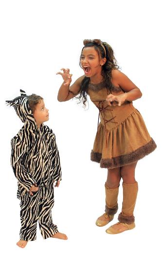 Zebrinha e Leoa - Infantil
