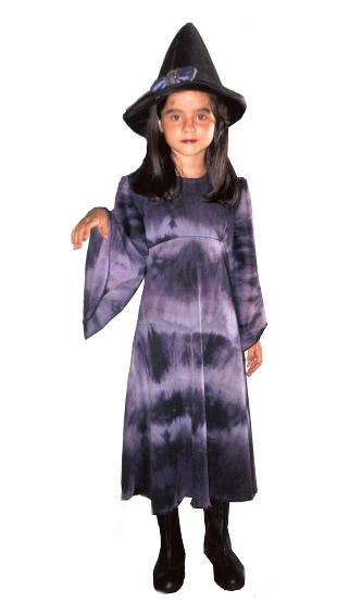 Bruxa infantil roxa