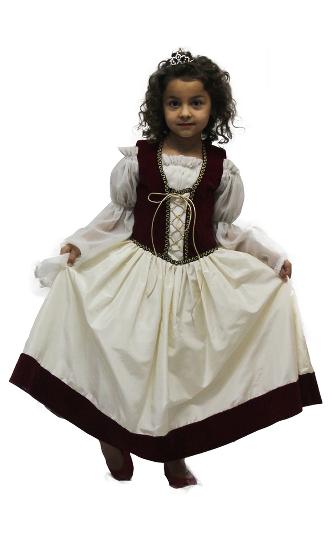 Medieval branca e vinho - Infantil