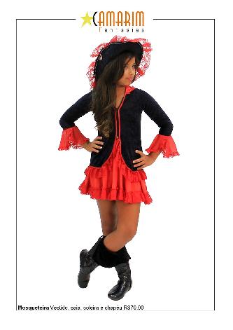 Mosqueteira Infantil 