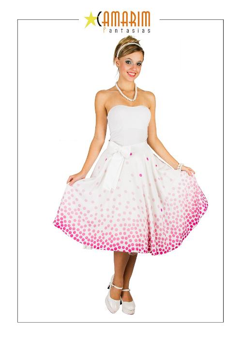 Anos 60 Branco e Rosa