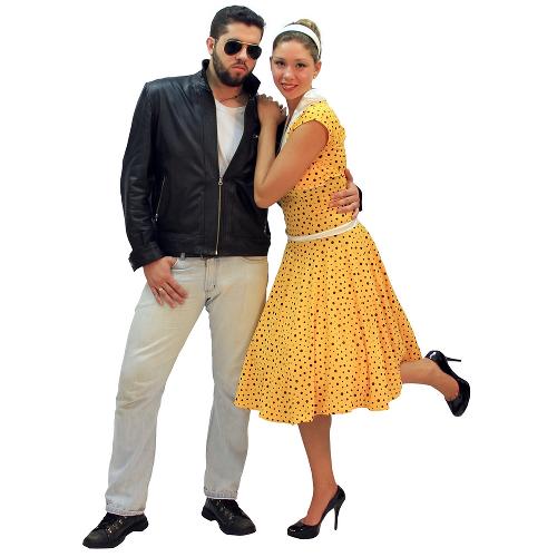 Anos 60 amarelo 