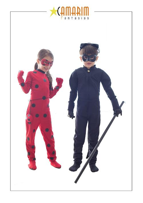 Fantasia Ladybug E Cat Noir