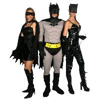 Batgirl, Batman e Mulher Gato