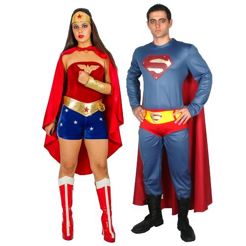 Mulher Maravilha e Superman