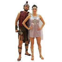 Gladiador e Rainha do Nilo