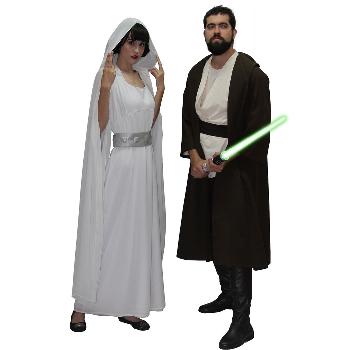 Princesa Leia e Luke Skywalker