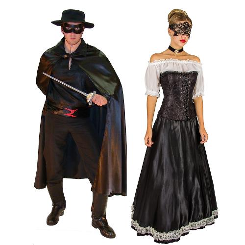 Zorro e Dama Mascarada